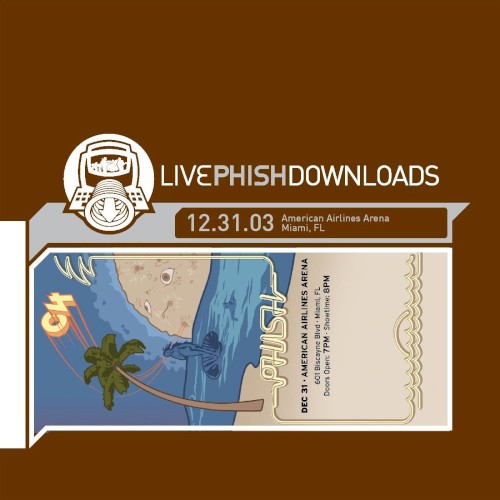Portada del álbum 2003‐12‐31: AmericanAirlines Arena, Miami, FL, USA de Phish