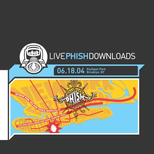2004‐06‐18: KeySpan Park, Brooklyn, NY, USA by Phish album cover art