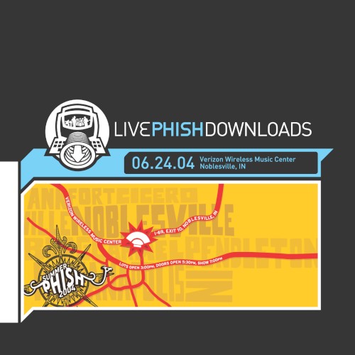 Phish 的 2004‐06‐24: Verizon Wireless Music Center, Noblesville, IN, USA 专辑封面