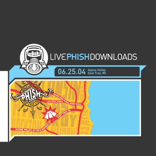Portada del álbum 2004‐06‐25: Alpine Valley, East Troy, WI, USA de Phish