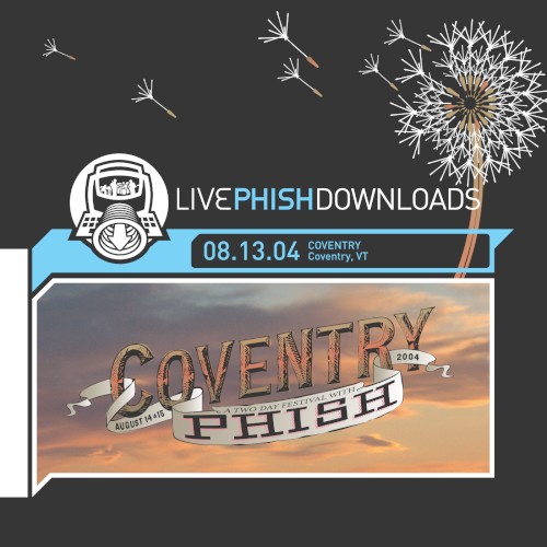 2004-08-13: Coventry, Newport State Airport, VT, USA by Phish album cover art