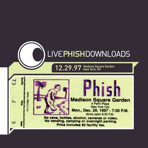 Phish 的 1997-12-29: Madison Square Garden, New York, NY, USA 專輯 封面