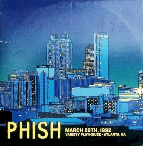 March 28th,1992 Variety Playhouse by Phish album cover art