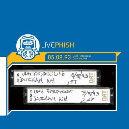 Portada del álbum 1993‐05‐08: UNH Fieldhouse, Durham, NH, USA de Phish