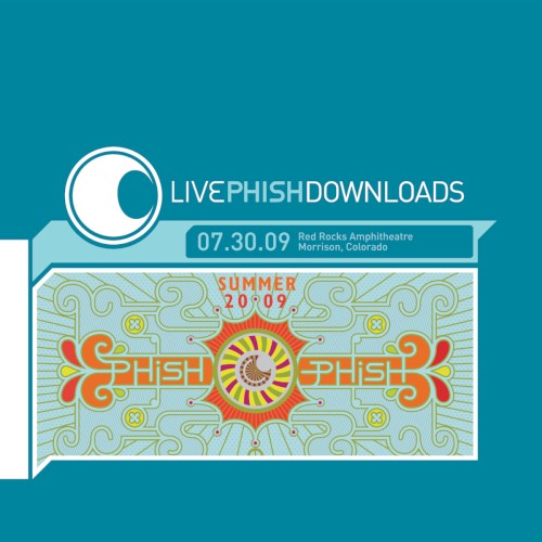 Phish 的 2009‐07‐30: Red Rocks Amphitheatre Morrison, CO, USA 專輯 封面