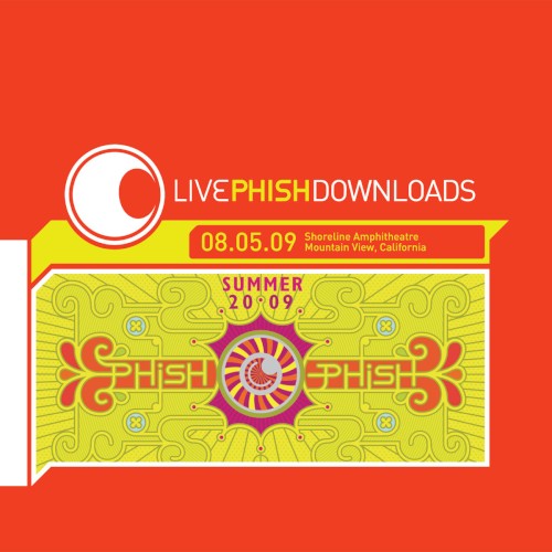 2009‐08‐05: Shoreline Amphitheatre, Mountain View, CA, USA by Phish album cover art