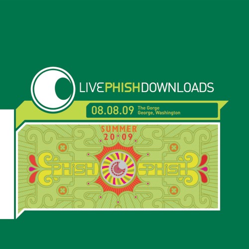2009‐08‐08: The Gorge, George, WA, USA by Phish album cover art