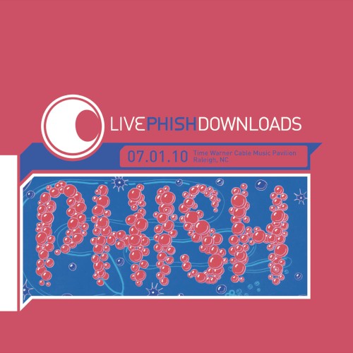 Cover-Artwork für das Album 2010‐07‐01: Time Warner Cable Music Pavilion, Raleigh, NC, USA von Phish