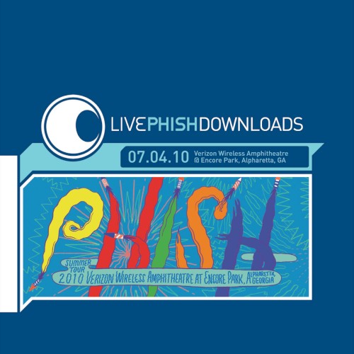 Cover-Artwork für das Album 2010‐07‐04: Verizon Wireless at Encore Park, Alpharetta, GA, USA von Phish