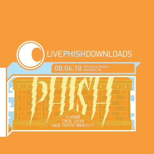 Cover-Artwork für das Album 2010‐08‐06: Greek Theatre, Berkeley, CA, USA von Phish