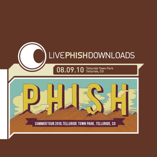 Cover-Artwork für das Album 2010‐08‐09: Telluride Town Park, Telluride, CO, USA von Phish