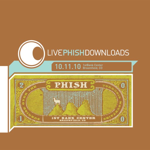 Phish 的 2010‐10‐11: 1st Bank Center, Broomfield, CO, USA 专辑封面