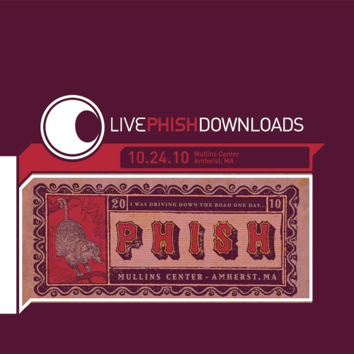 2010‐10‐24: Mullins Center, Amherst, MA, USA by Phish album cover art