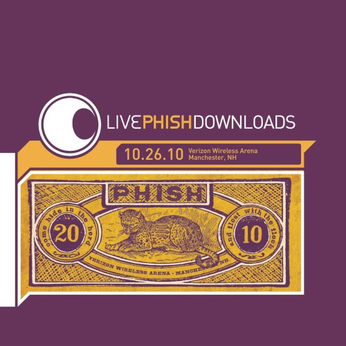 Pochette de 2010‐10‐26: Verizon Wireless Arena, Manchester, NH, USA par Phish (album)