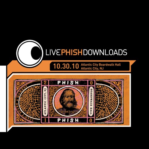 2010‐10‐30: Atlantic City Boardwalk Hall, Atlantic City, NJ, USA by Phish album cover art