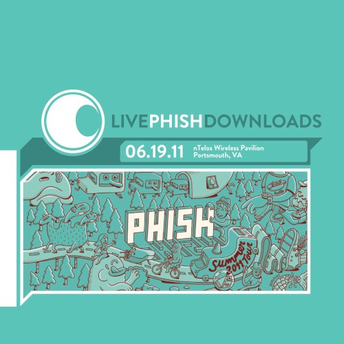 2011‐06‐19: nTelos Wireless Pavilion, Portsmouth, VA, USA by Phish album cover art