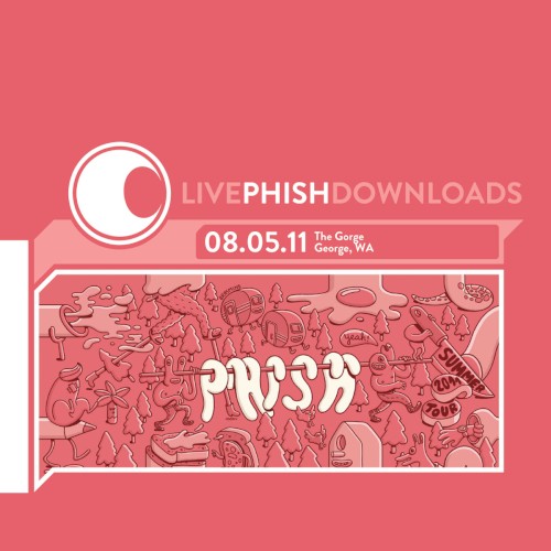 Cover-Artwork für das Album 2011-08-05: The Gorge, George, WA, USA von Phish