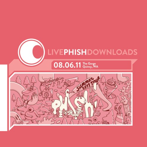 Phish 的 2011‐08‐06: The Gorge, George, WA, USA 專輯 封面