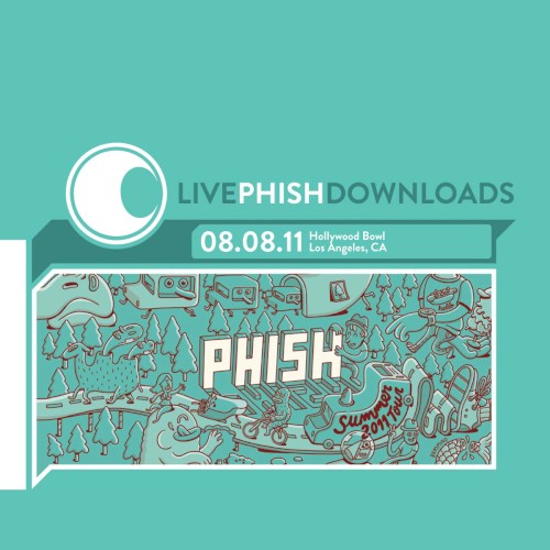 2011‐08‐08: Hollywood Bowl, Los Angeles, CA, USA by Phish album cover art