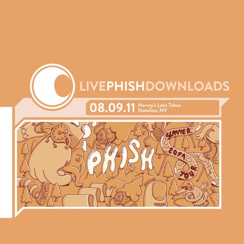 Phish 的 2011-08-09: Harvey's Lake Tahoe, Stateline, NV, USA 專輯 封面