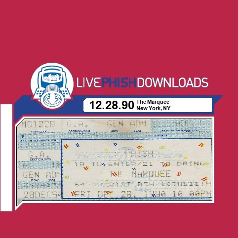 Pochette de 1990-12-28: The Marquee, New York, NY, USA par Phish (album)