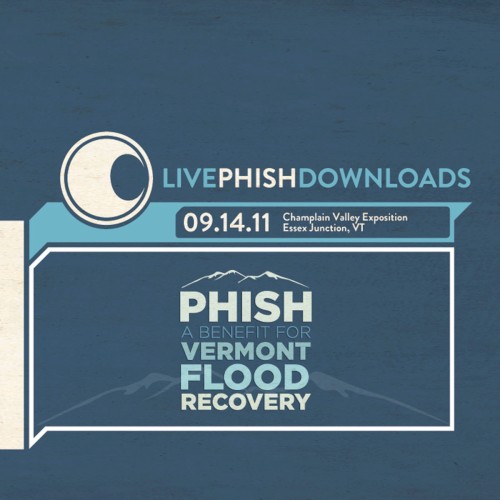 Phish 的 2011‐09‐14: Benefit For Vermont Flood Recovery, Essex Junction, VT, USA 專輯 封面