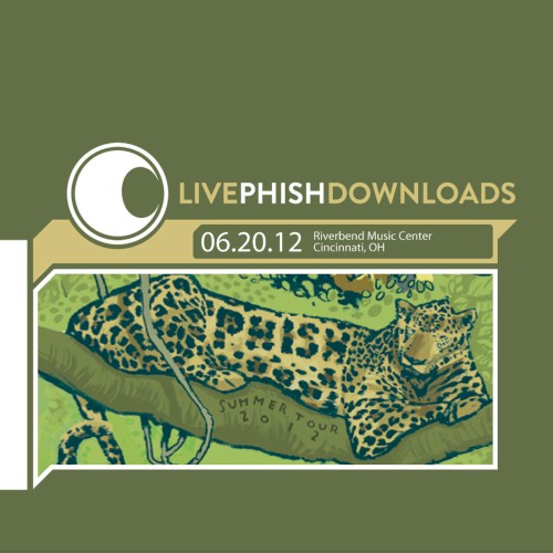 2012‐06‐22: Riverbend Music Center, Cincinnati, OH, USA by Phish album cover art