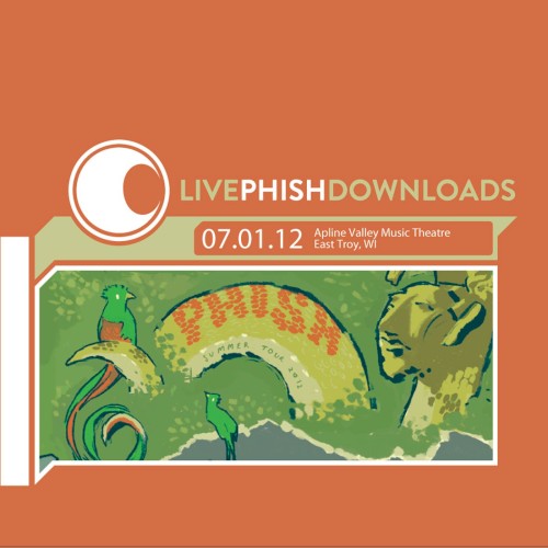 Portada del álbum 2012-07-01: Alpine Valley Music Theatre, East Troy, WI, USA de Phish