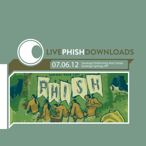 Cover-Artwork für das Album 2012‐07‐06: Saratoga Performing Arts Center, Saratoga Springs, NY, USA von Phish