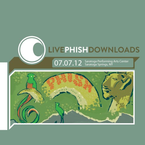 Phish 的 2012‐07‐07: Saratoga Performing Arts Center, Saratoga Springs, NY, USA 专辑封面