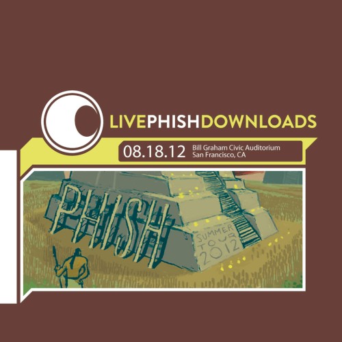 2012‐08‐18: Bill Graham Civic Auditorium, San Francisco, CA, USA by Phish album cover art