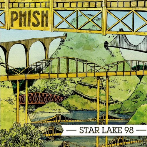 1998‐08‐11: Star Lake Amphitheatre, Burgettstown, PA, USA by Phish album cover art