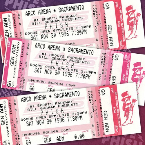 1996-11-30: ARCO Arena, Sacramento, CA, USA by Phish album cover art