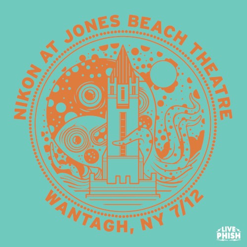 2013-07-12: Nikon Theatre at Jones Beach, Wantagh, NY, USA by Phish album cover art