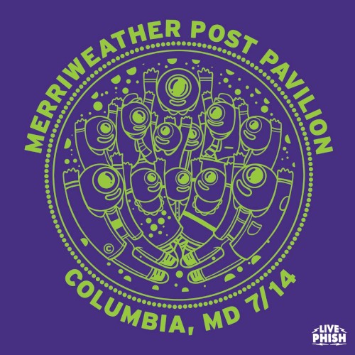 Portada del álbum 2013‐07‐14: Merriweather Post Pavilion, Columbia, MD, USA de Phish