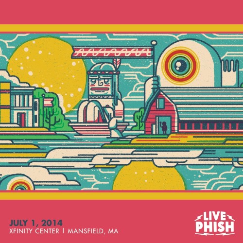 Pochette de 2014‐07‐01: Xfinity Center, Mansfield, MA, USA par Phish (album)