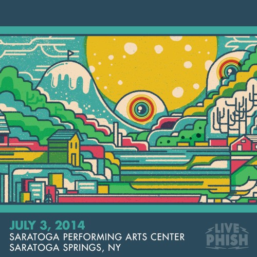 Portada del álbum 2014‐07‐03: Saratoga Performing Arts Center, Saratoga Springs, NY, USA de Phish