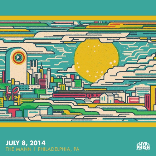 2014‐07‐08: Mann Center for the Performing Arts, Philadelphia, PA, USA by Phish album cover art
