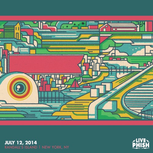 2014-07-12: Randall's Island, New York, NY, USA by Phish album cover art