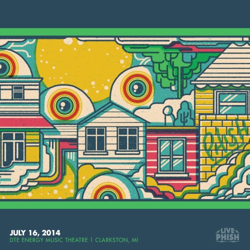 Cover-Artwork für das Album 2014‐07‐16: DTE Energy Music Theatre, Clarkston, MI, USA von Phish