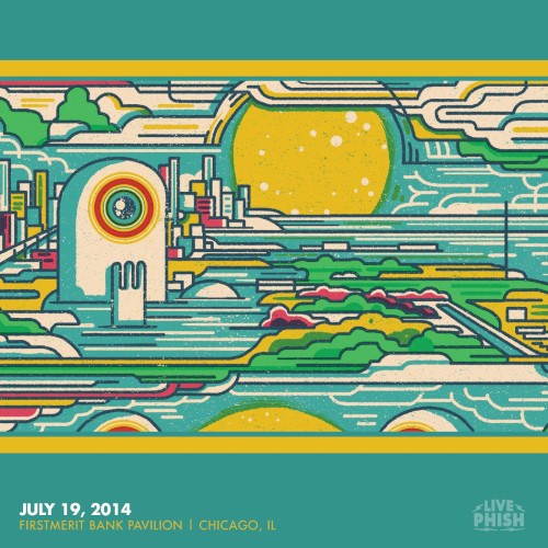 2014‐07‐19: FirstMerit Bank Pavilion at Northerly Island, Chicago, IL, USA by Phish album cover art