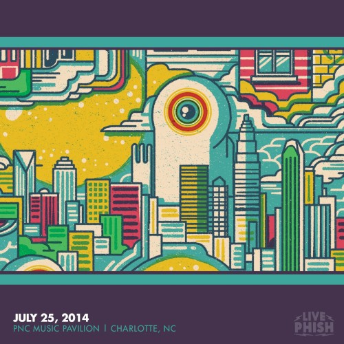 Portada del álbum 2014‐07‐25: PNC Music Pavilion, Charlotte, NC, USA de Phish