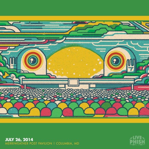 Portada del álbum 2014‐07‐26: Merriweather Post Pavilion, Columbia, MD, USA de Phish
