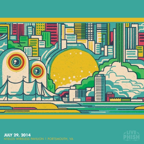 Portada del álbum 2014‐07‐29: nTelos Wireless Pavilion, Portsmouth, VA, USA de Phish