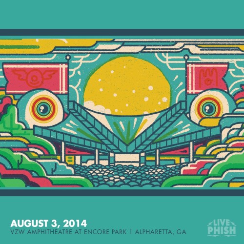 Cover-Artwork für das Album 2014-08-03: Verizon Wireless Amphitheatre at Encore Park, Alpharetta, GA, USA von Phish