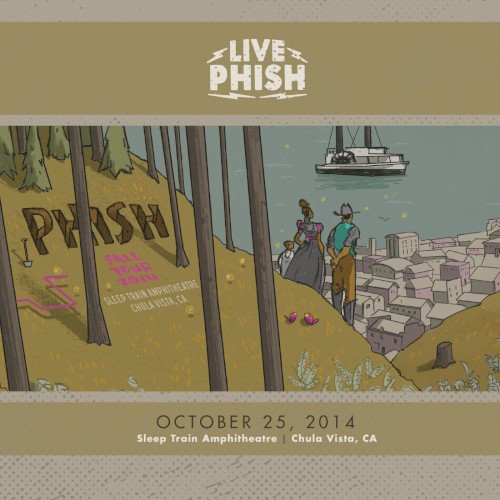 Phish 的 2014‐10‐25: Sleep Train Amphitheatre, Chula Vista, CA, USA 專輯 封面