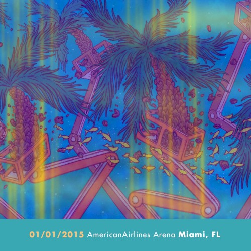 Pochette de 2015-01-01: AmericanAirlines Arena, Miami, FL, USA par Phish (album)