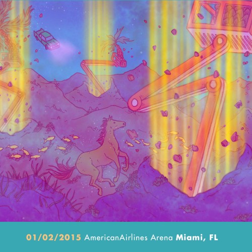 Phish 的 2015‐01‐02: AmericanAirlines Arena, Miami, FL, USA 專輯 封面
