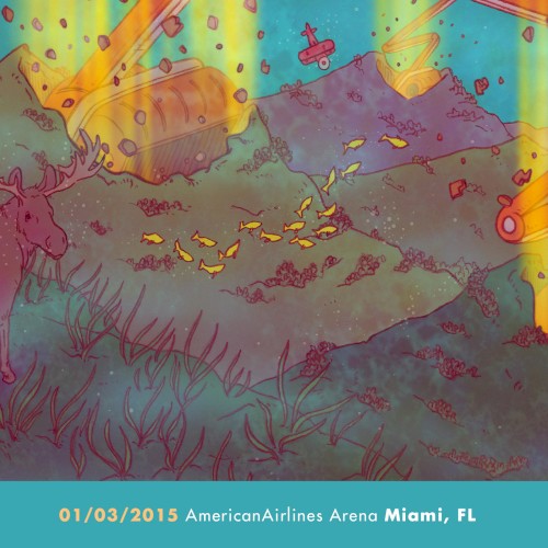Phish 的 2015‐01‐03: AmericanAirlines Arena, Miami, FL, USA 專輯 封面