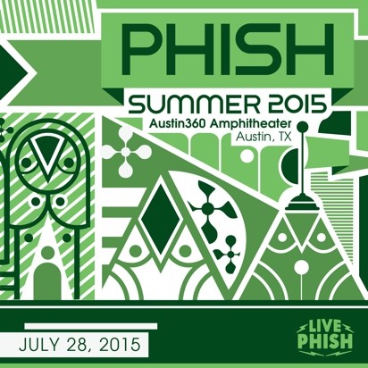 Phish 的 2015‐07‐28: Austin360 Amphitheater, Austin, TX, USA 专辑封面